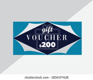 Creative Gift Voucher Design Template