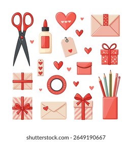 Creative Gift Wrapping Ideas with Heart and Ribbon Vector Art