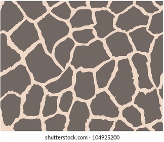 Creative Giraffe Skin Illustration