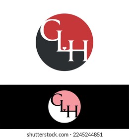 creative GLH icon logo and GLh letter logo, Multiple triple letter logo design. LG, GL,L, G Abstract Letters Logo Monogram