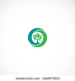 Creative go green tree vector designs
