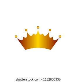 creative gold crown logo