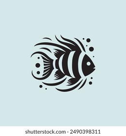 Creative Gold Fisch Symbol, Gold Fisch Logo, Symbol