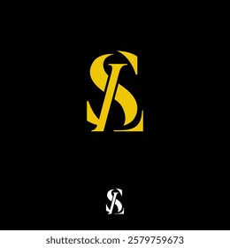 creative golden elegant logo Tepmlate , creative new initial latter S logo design, with monogram s latter logo design and golden color