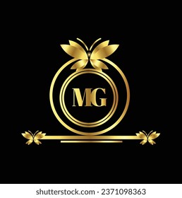 CREATIVE GOLDEN LATTER LOGO DESIGEN