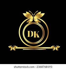diseño creativo de logotipo dorado