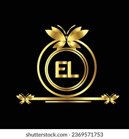 diseño creativo del logotipo de dorado a-z