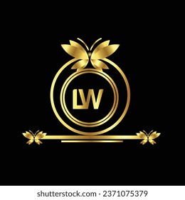 diseño creativo de logotipo dorado