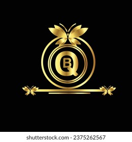 diseño creativo de logotipo dorado