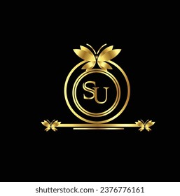 diseño creativo del logo de dorado 