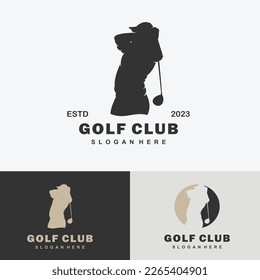 Creative golf design concepts  illustrations  vectors	