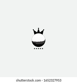 creative golf logo design and icon