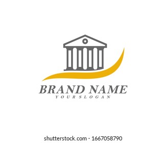 Símbolo de símbolo de icono de la plantilla de logotipo de creación de gobierno creativo