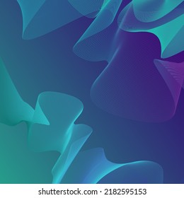 Creative gradient art background. Vector background. Blend graphics style abstract background 