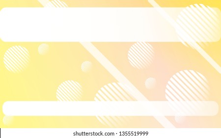 Creative Gradient Background with Line, Circle. For Greeting Card, Brochure, Banner Calendar. Vector Illustration