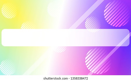 Creative Gradient Background with Line, Circle. For Greeting Card, Brochure, Banner Calendar. Vector Illustration
