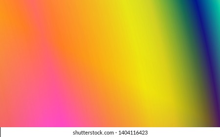 Creative gradient color. Template for your banner. Vector illustration. 