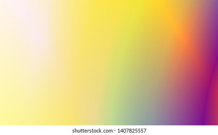 Creative gradient color. Template for your banner. Vector illustration. 