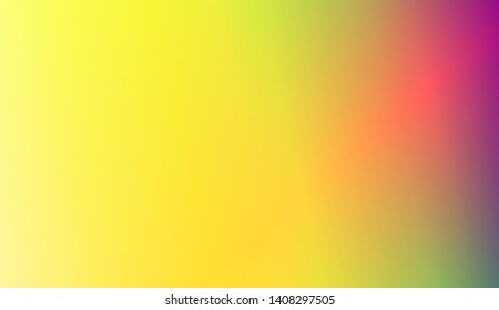 Creative gradient color. Template for your banner. Vector illustration. 