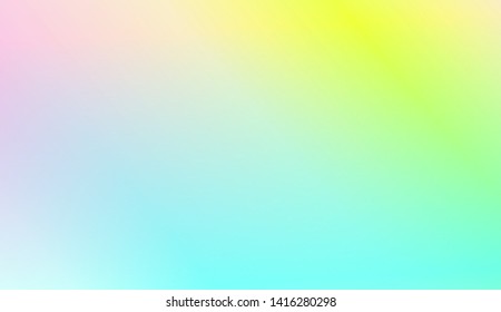 Creative gradient color. Template for your banner. Vector illustration. 