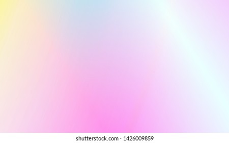 Creative gradient color. Template for your banner. Vector illustration. 