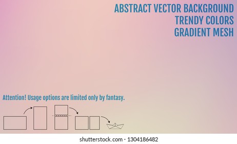 Creative Gradient for greeting card, flyer, invitation, poster, brochure, banner calendar. Abstract blurred gradient background with light