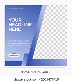Creative Grading Concept Social Media-Post-Template, Grid-Rahmen für die digitale Produktwerbung, Werbehintergrund