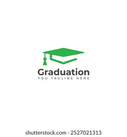 Creative Graduation Hut Vektorlogo