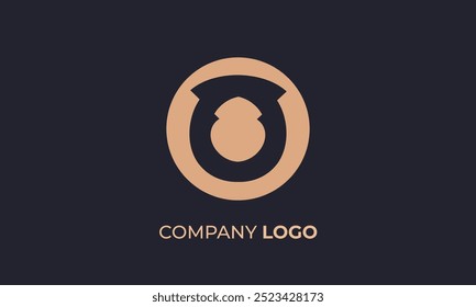 Logotipo de design gráfico criativo para designers e agências