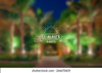 Creative graphic message for your design. Vector blurred background. Vector art. illustration of soft colored abstract background. 