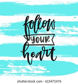 creative graphic template brush fonts inspirational quotes