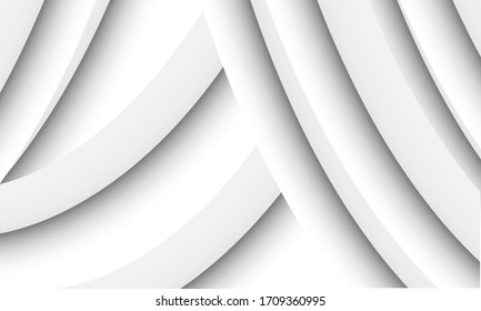 Creative gray background. Volumetric vector