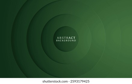 Creative green abstract background design