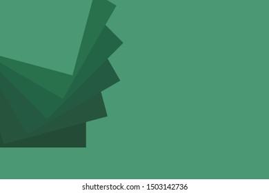 Creative Green abstract background vector for wallpaper, banner and more design illutration