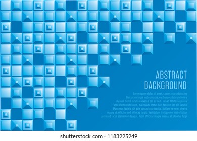 Creative green geometric background. Trendy gradient shapes composition