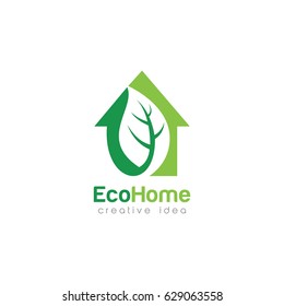 Plantilla de diseño de logotipo de Green House