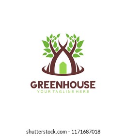 Creative Green House Logo 