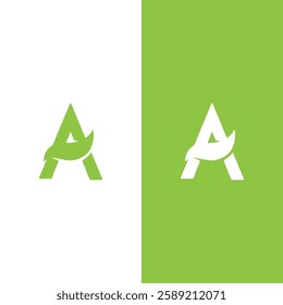 Creative Green Logo Design Concept