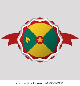 Creative Grenada Flag Sticker Emblem