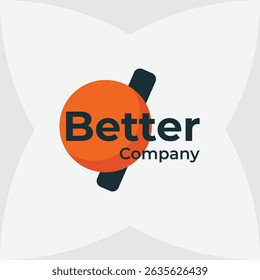 Creative Growth Logo Design with Modern Abstract Elements, Modern Better Company Logo Design
