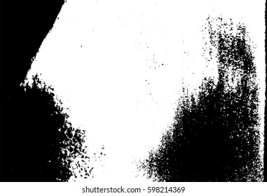 Creative grunge rough contrast texture. Vector illustration. Abstract grungy decorative textured background with copy-space. Rough style backdrop.