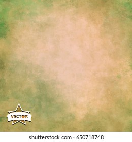 Creative grunge vector background in vintage style
