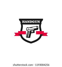 Creative Gun Logo Design. Gun Logo Template Ready to Use. Gun Vector