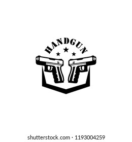 Creative Gun Logo Design. Gun Logo Template Ready to Use. Gun Vector