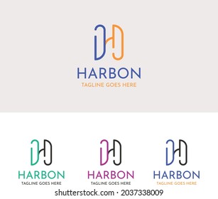 Creative H Letter Icon, H letter logo design Template