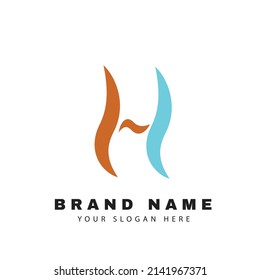 Creative H Letter Logo Design