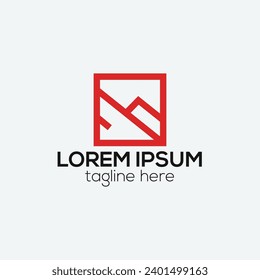 Creative H letter logo design concept isolated vector template for business illustration