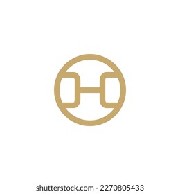 creative h logo h icon catchy simple h logo