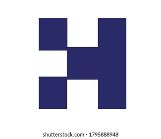 creative h logo letter design and monogram logos
