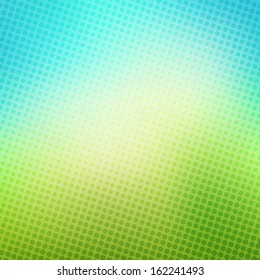 Creative Halftone In Green Blue Background Vector